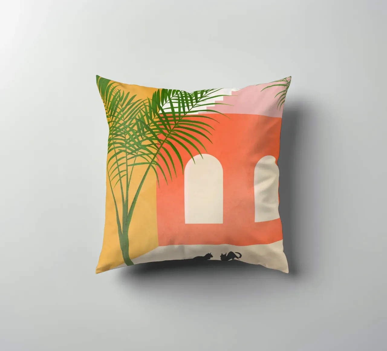 Cat Space I cuscino da Nadjaa