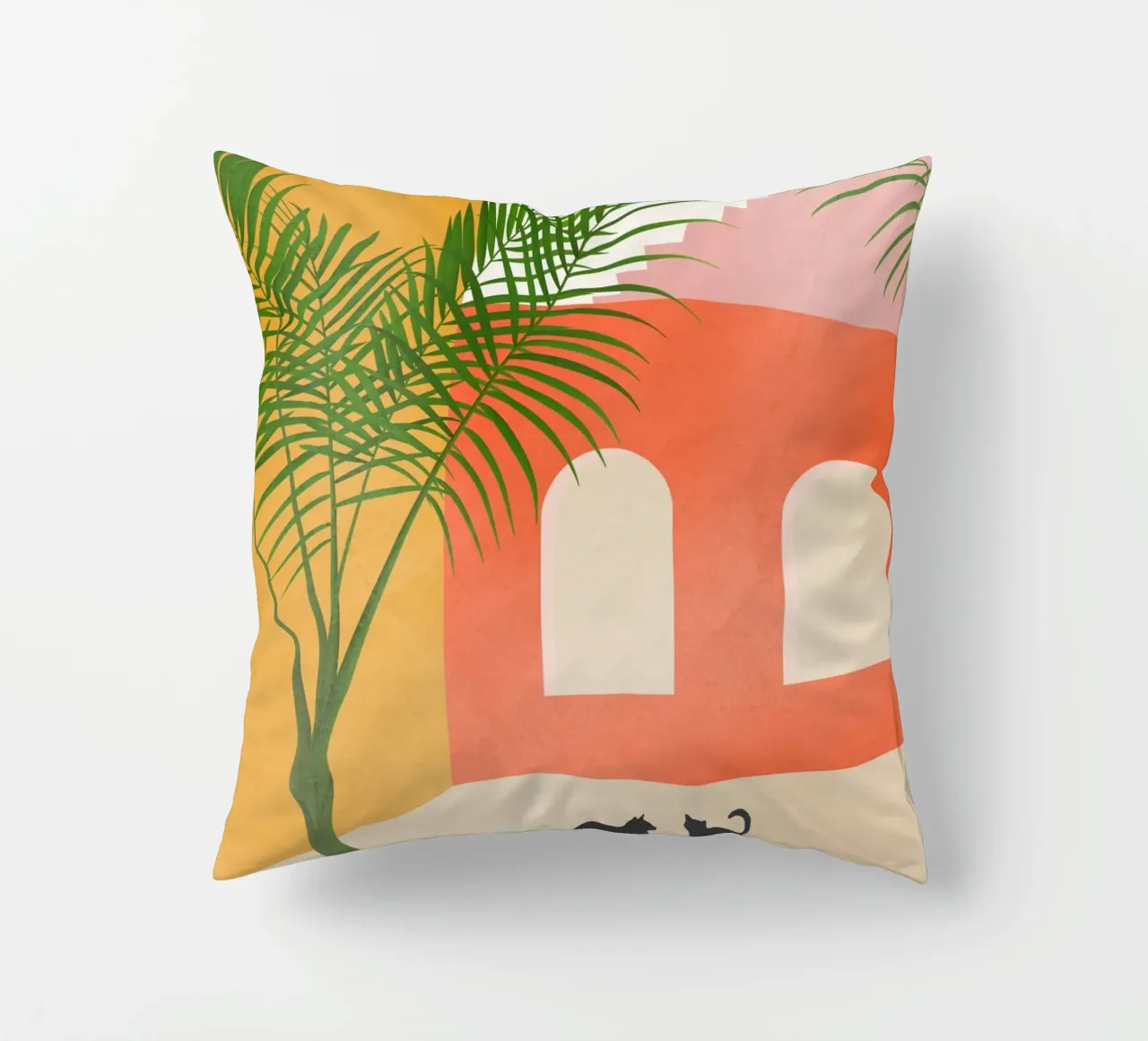 Cat Space I cuscino da Nadjaa