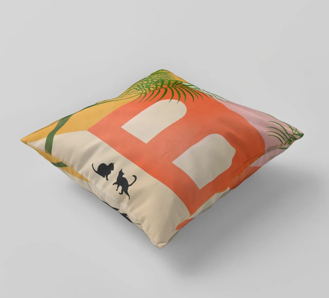 Cat Space I cuscino da Nadjaa