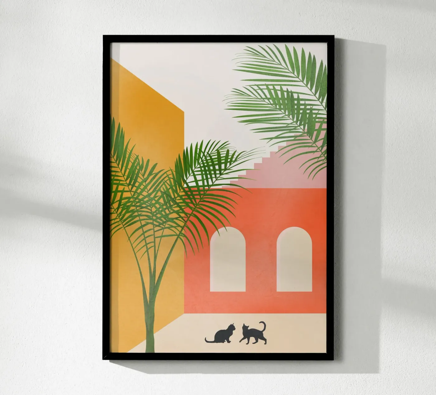 Cat Space I poster da Nadjaa