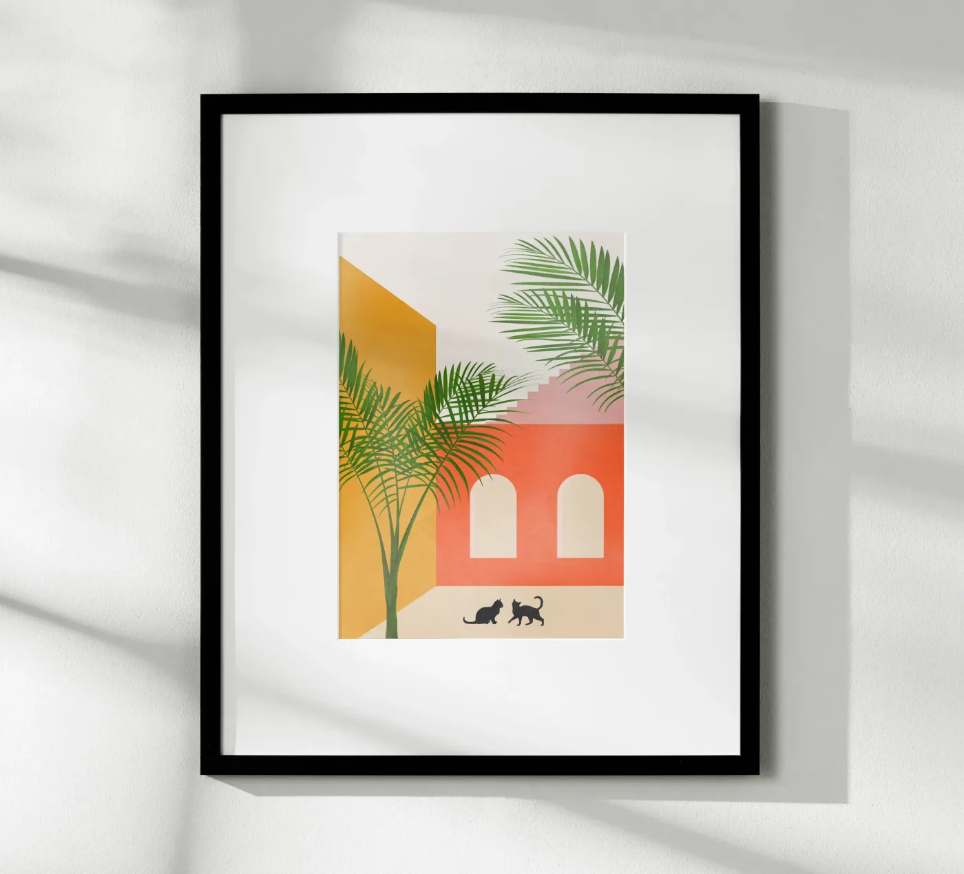 Cat Space I poster da Nadjaa