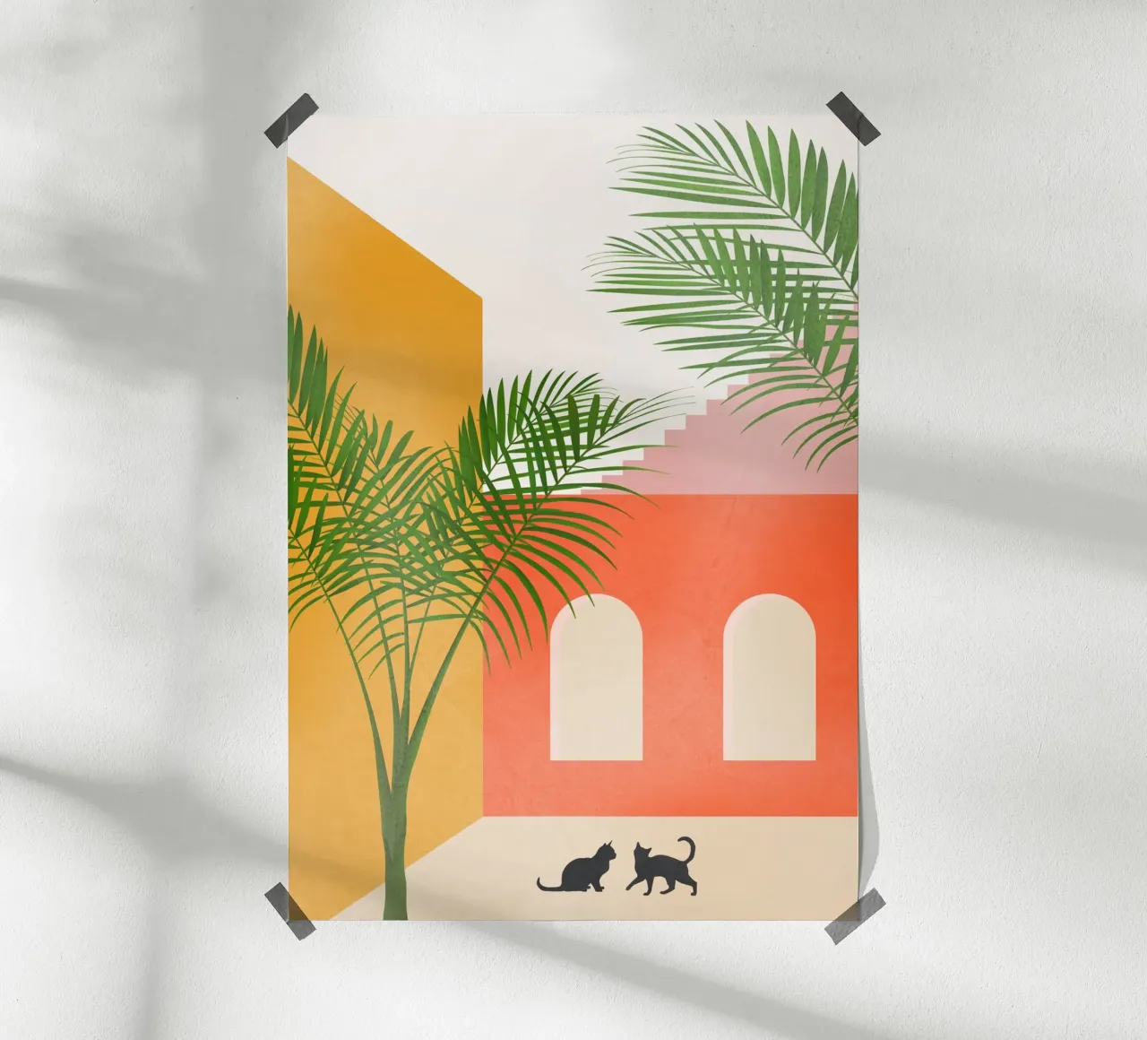 Cat Space I poster da Nadjaa