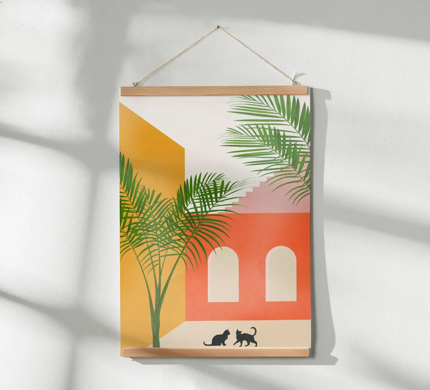 Cat Space I poster da Nadjaa