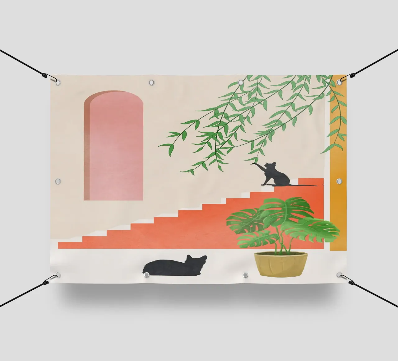 Cat Space II telo in pvc da Nadjaa