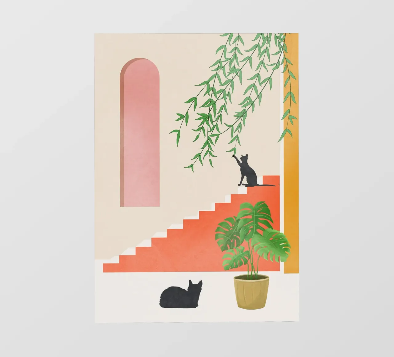 Cat Space II telo in pvc da Nadjaa