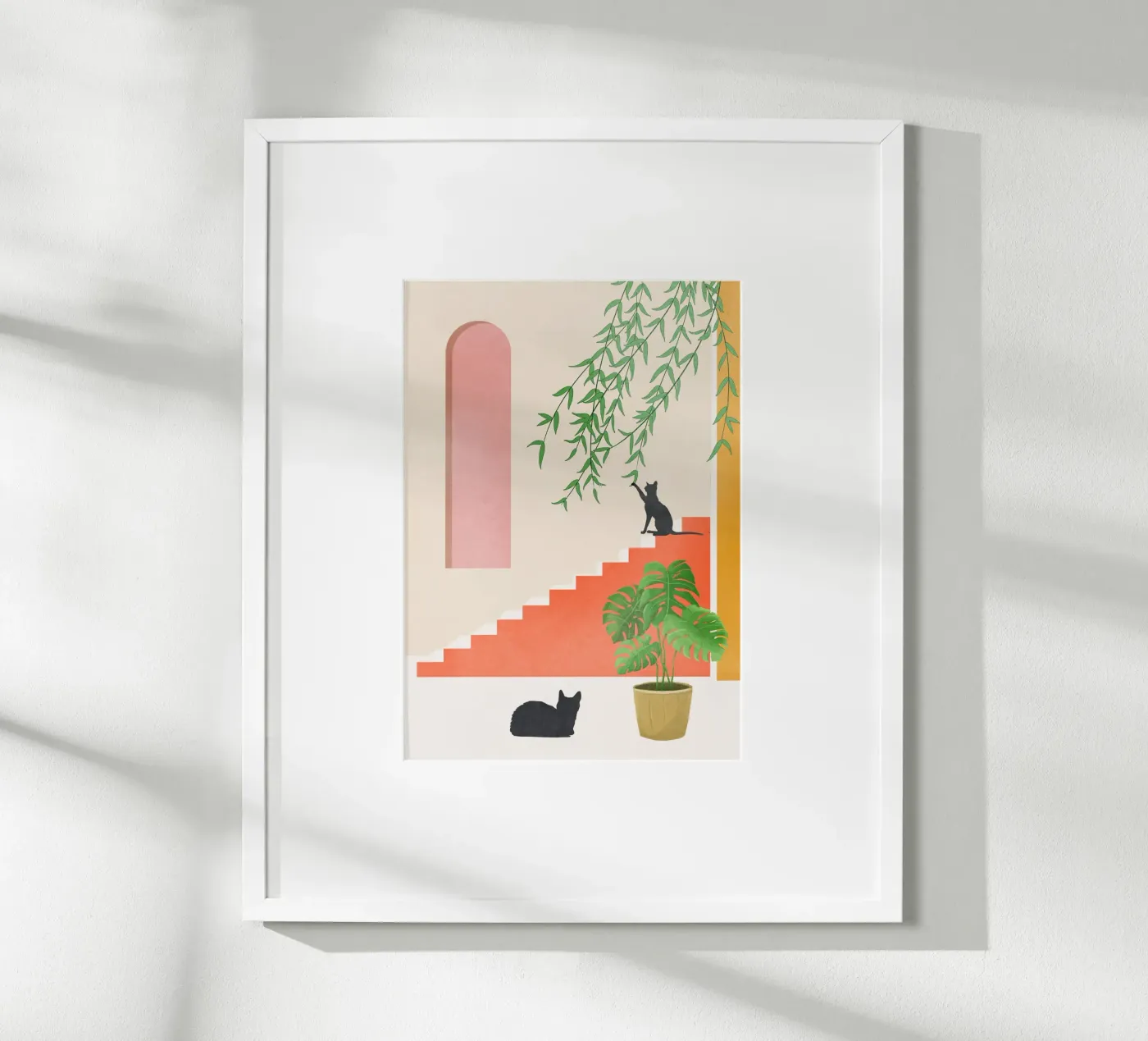 Cat Space II poster da Nadjaa