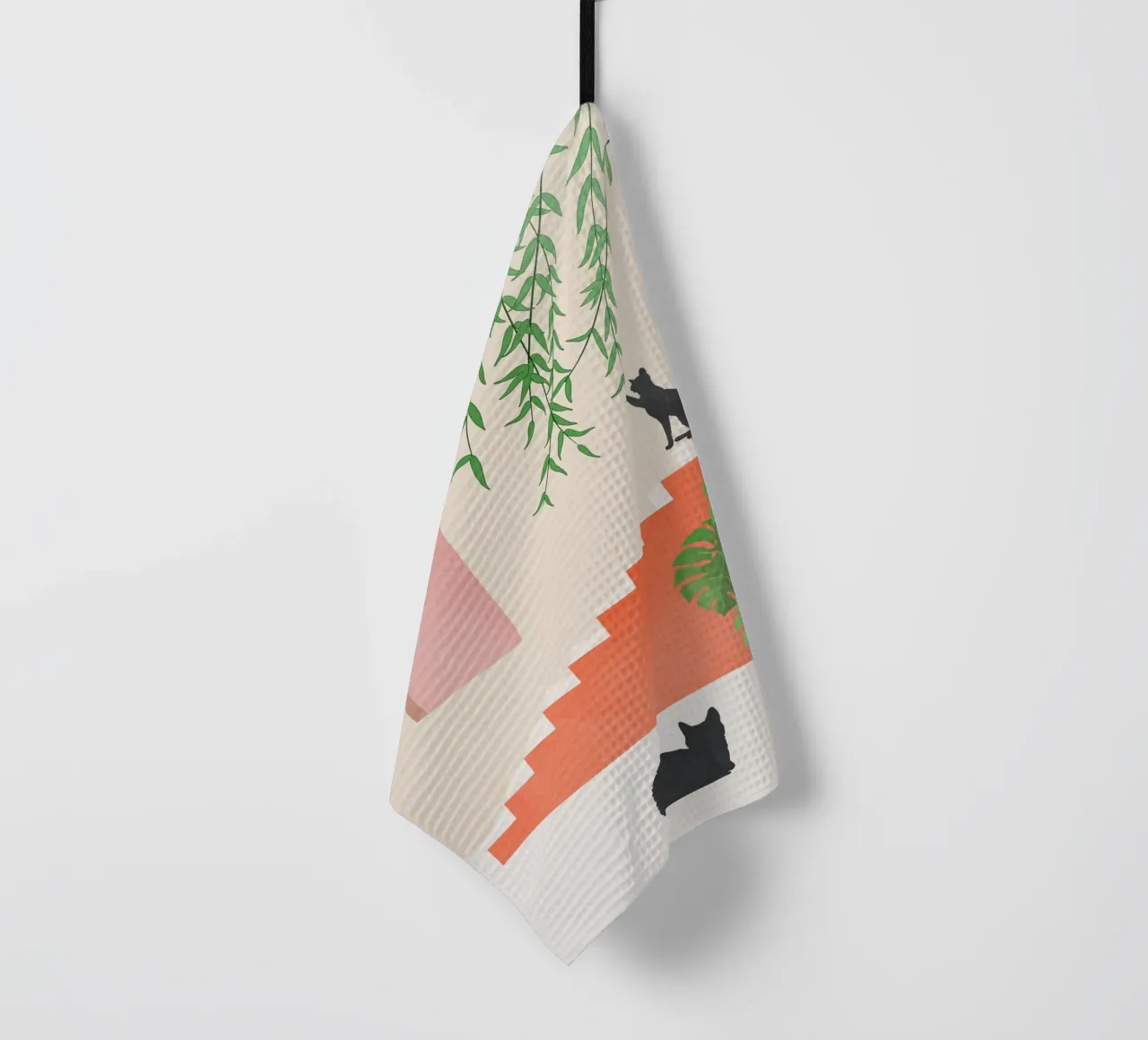 Cat Space II canovaccio da cucina da Nadjaa