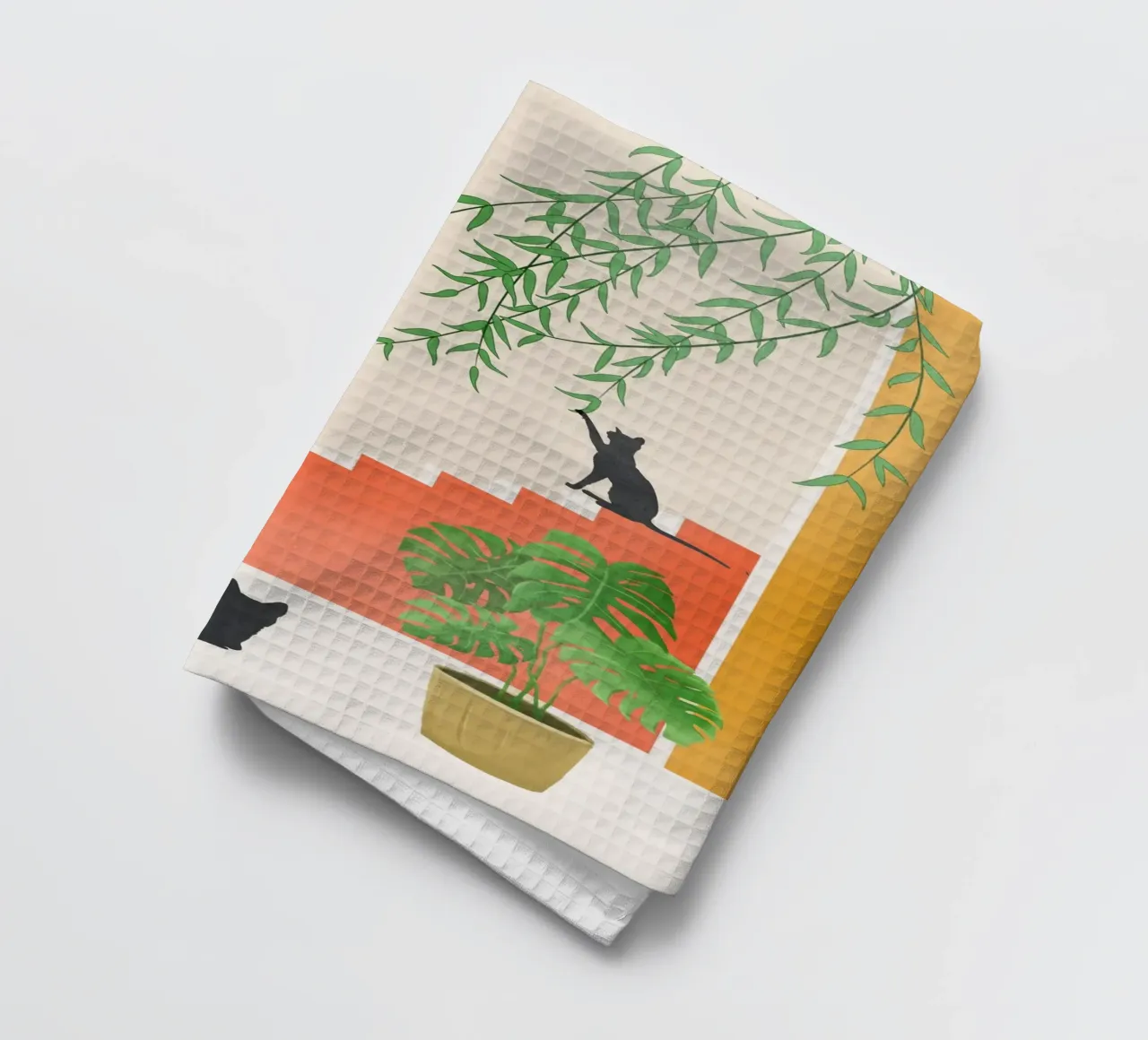 Cat Space II canovaccio da cucina da Nadjaa