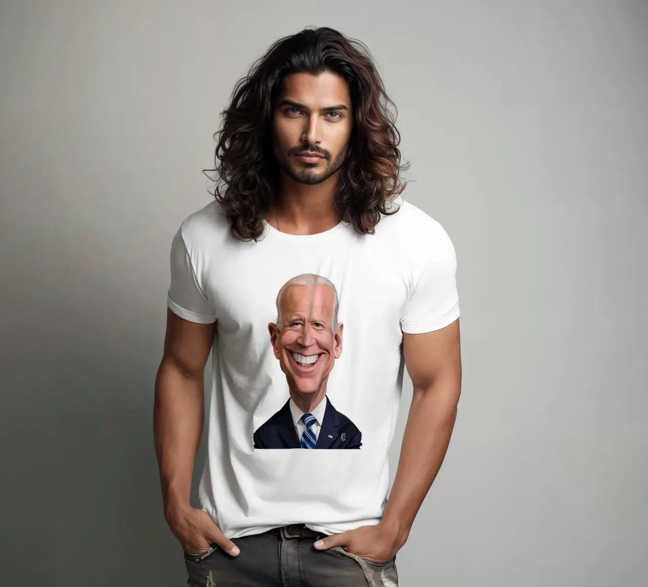 Joe Biden t-shirt da Rob Art | Illustration