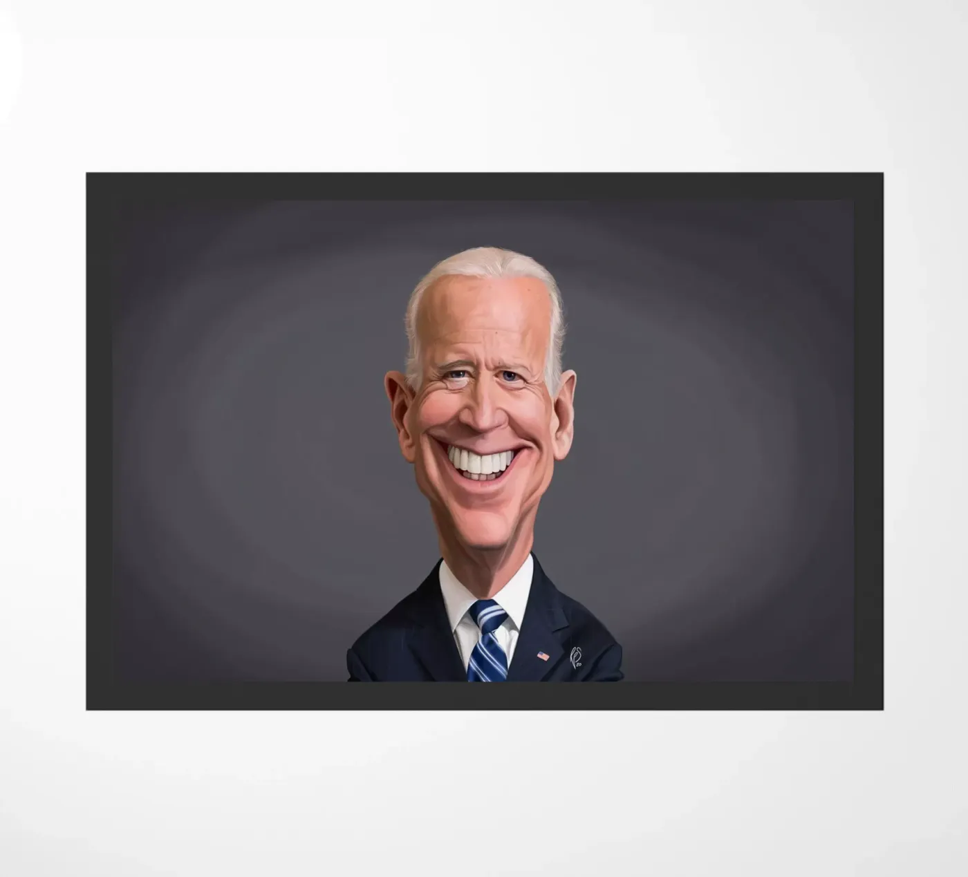 Joe Biden doormat by Rob Art | Illustration