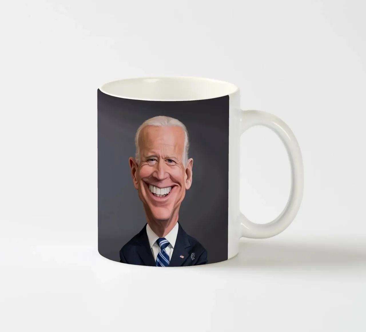 Joe Biden tazza in ceramica da Rob Art | Illustration