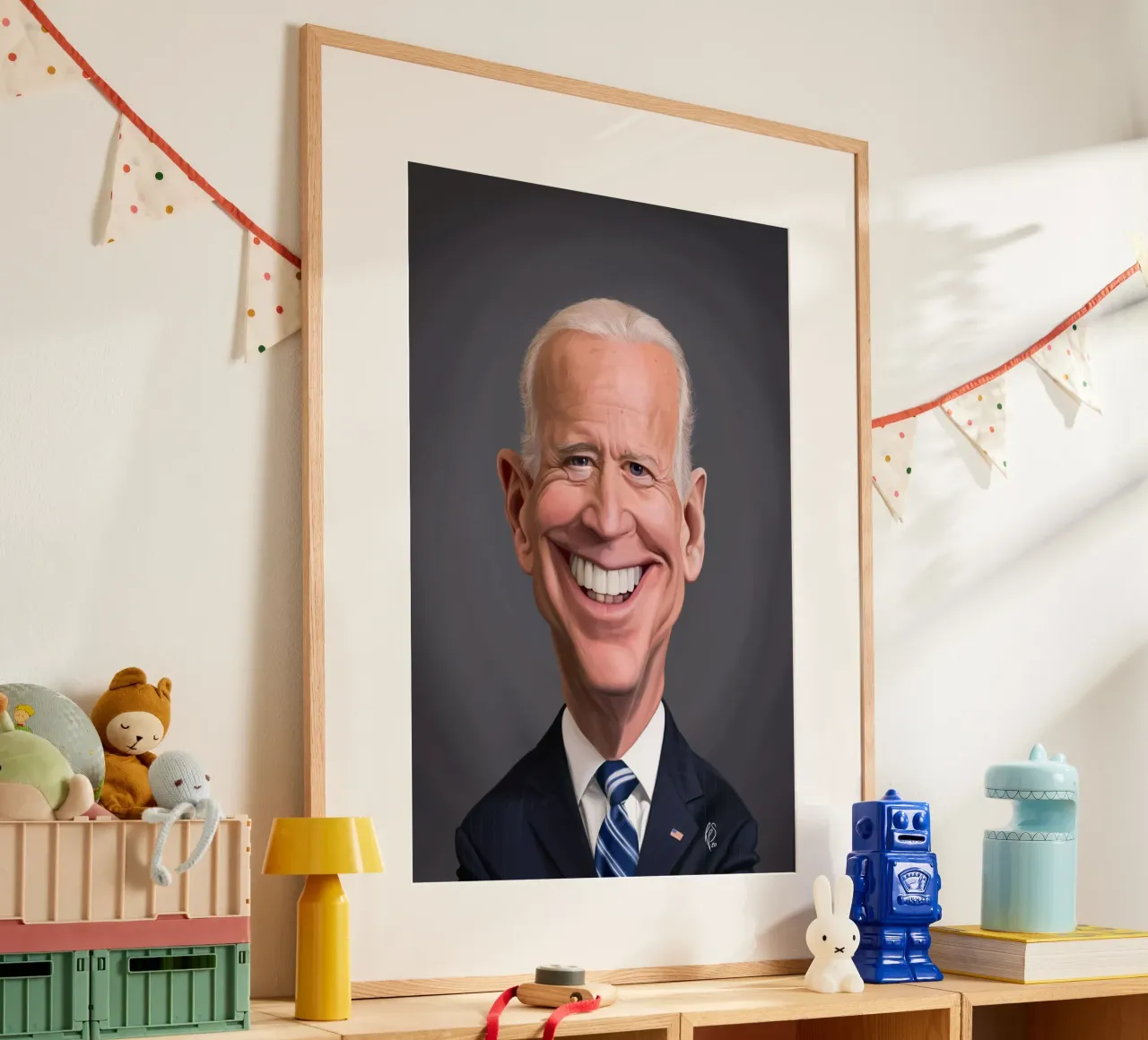Joe Biden poster da Rob Art | Illustration