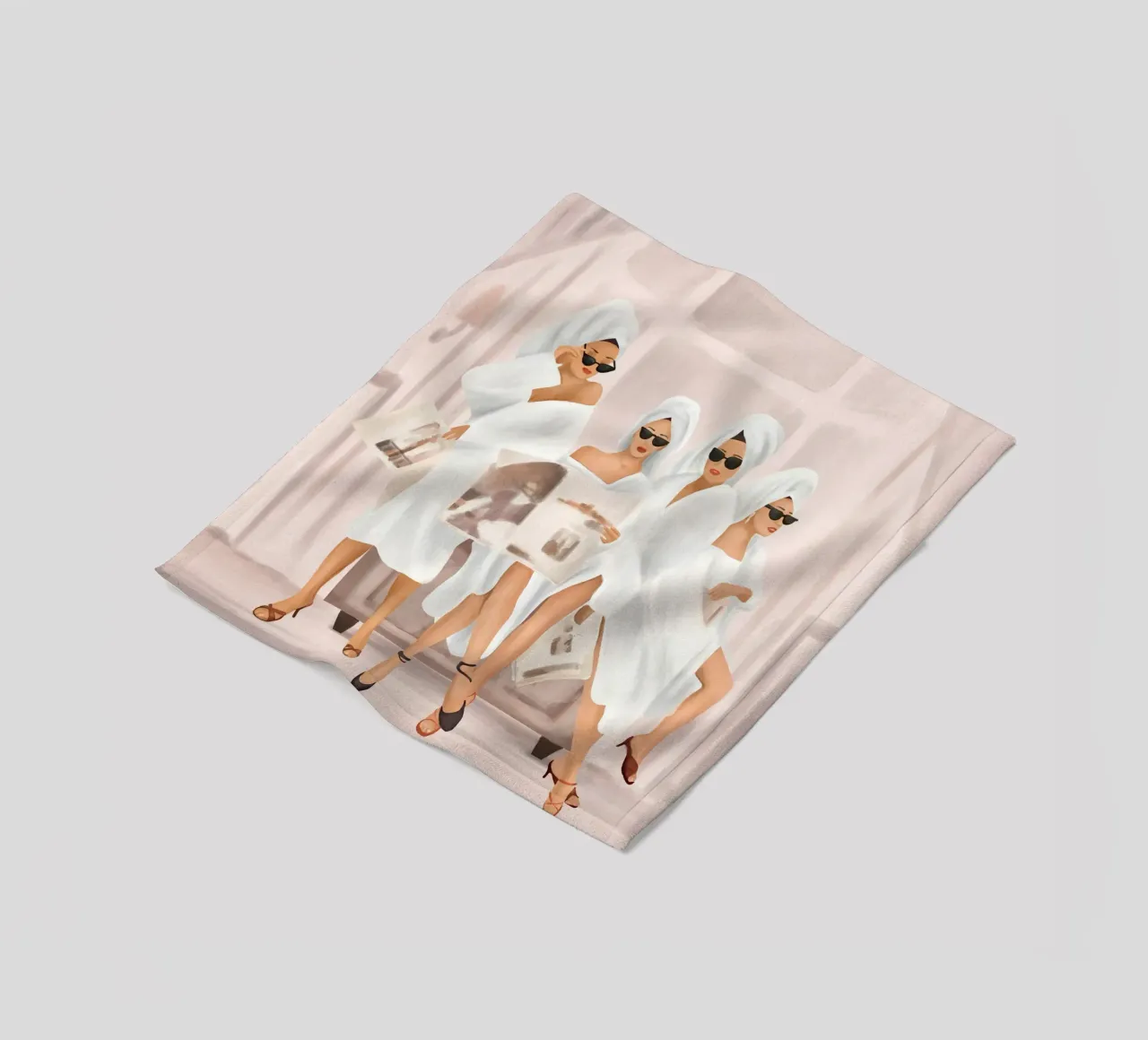 Friends fleece blanket by Flow Line