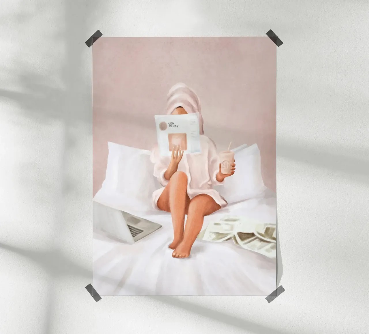 Weekend Morning II poster da Flow Line