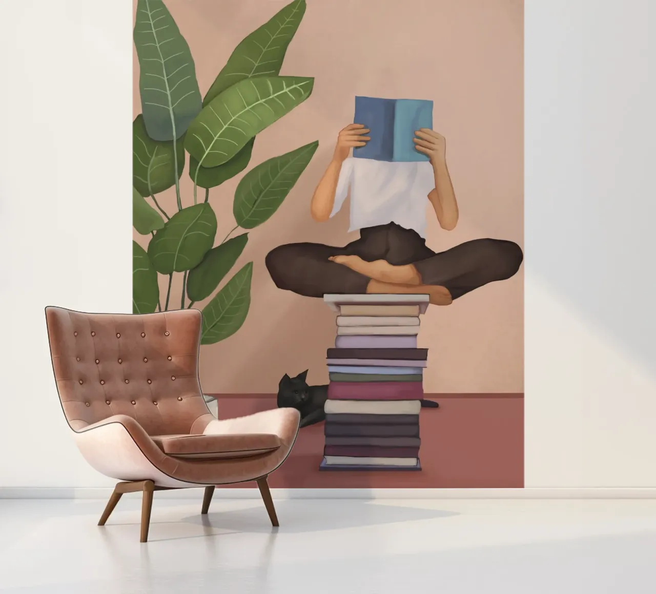 Balanced fotobehang van Flow Line