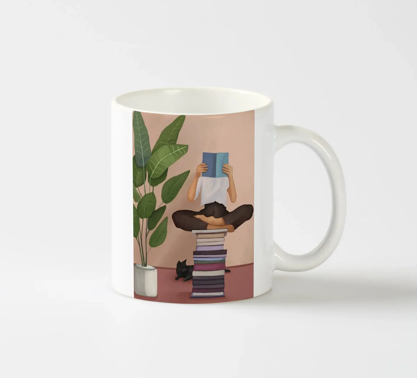 Balanced ceramic mug by Flow Line