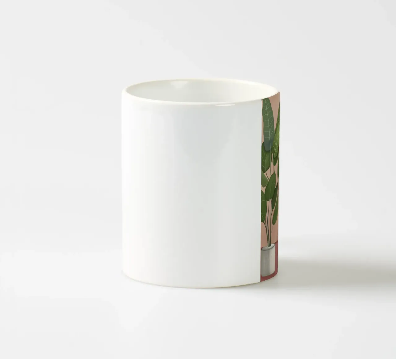 Balanced tazza in ceramica da Flow Line