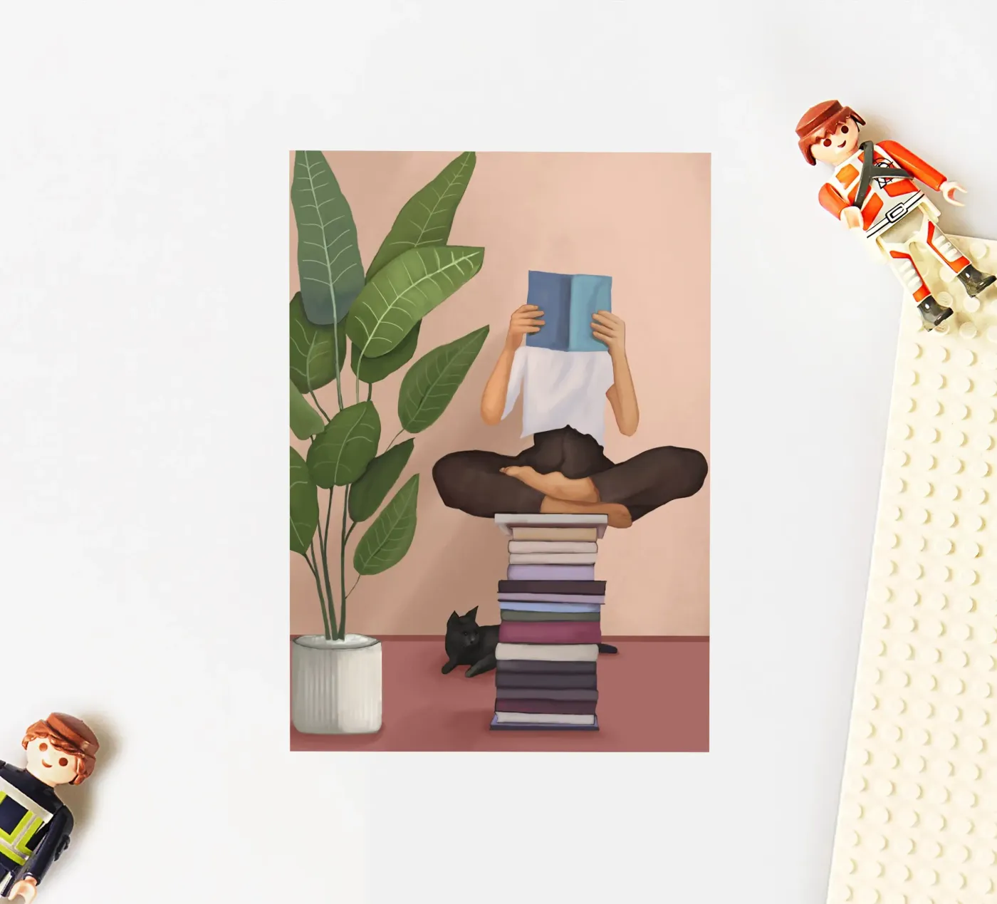 Balanced sticker van Flow Line