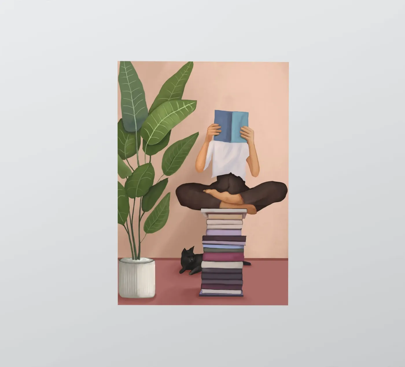 Balanced sticker van Flow Line