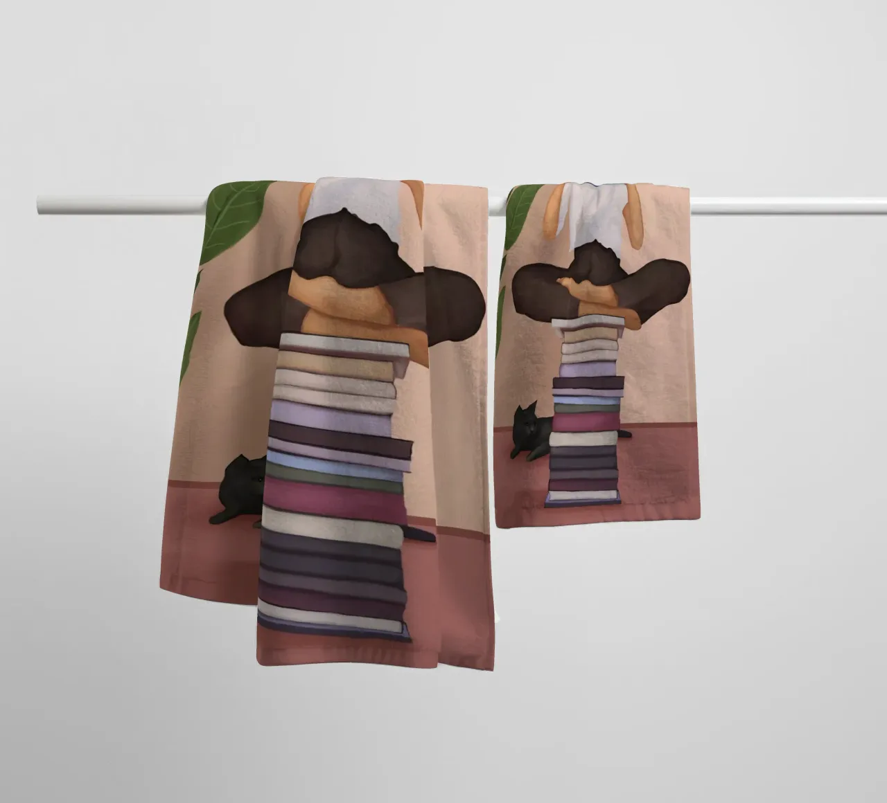 Balanced badhanddoek van Flow Line