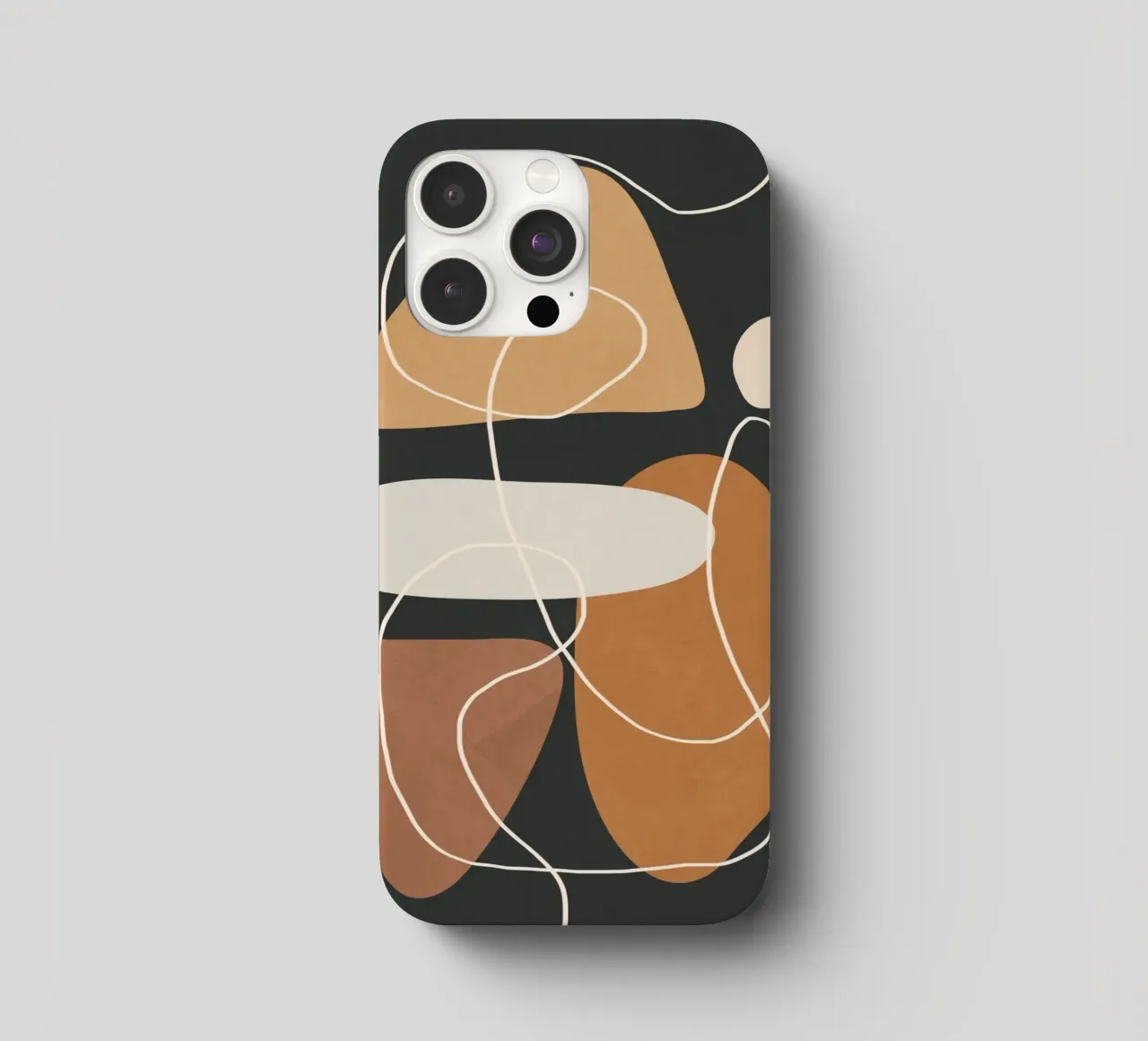 Minimal Colorful Abstract Shapes 1 cover iphone da Flow Line