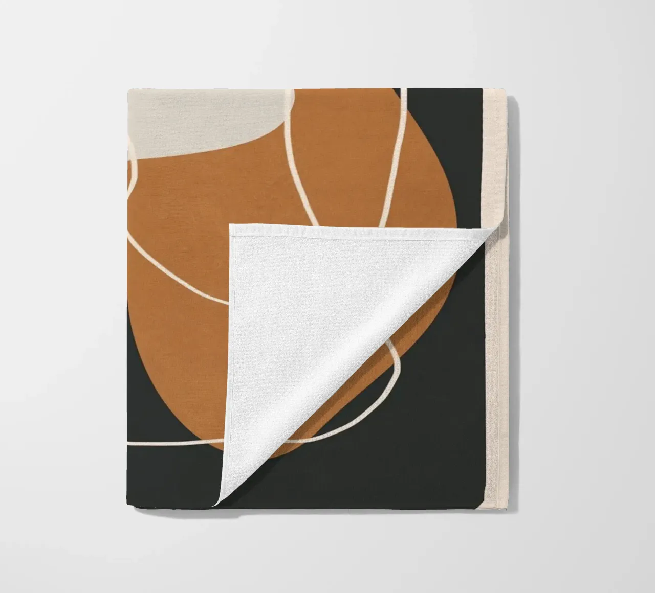 Minimal Colorful Abstract Shapes 1 telo mare da Flow Line