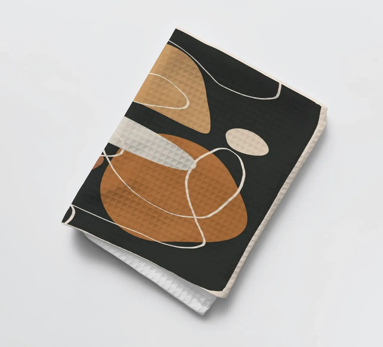 Minimal Colorful Abstract Shapes 1 theedoek van Flow Line