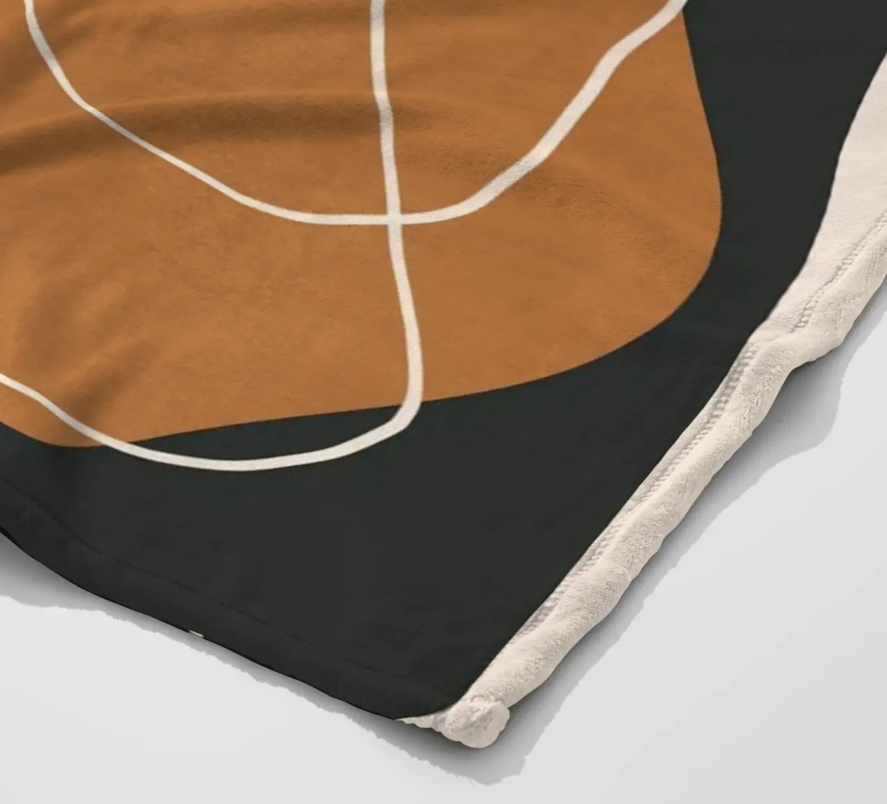 Minimal Colorful Abstract Shapes 1 plaid polaire de Flow Line