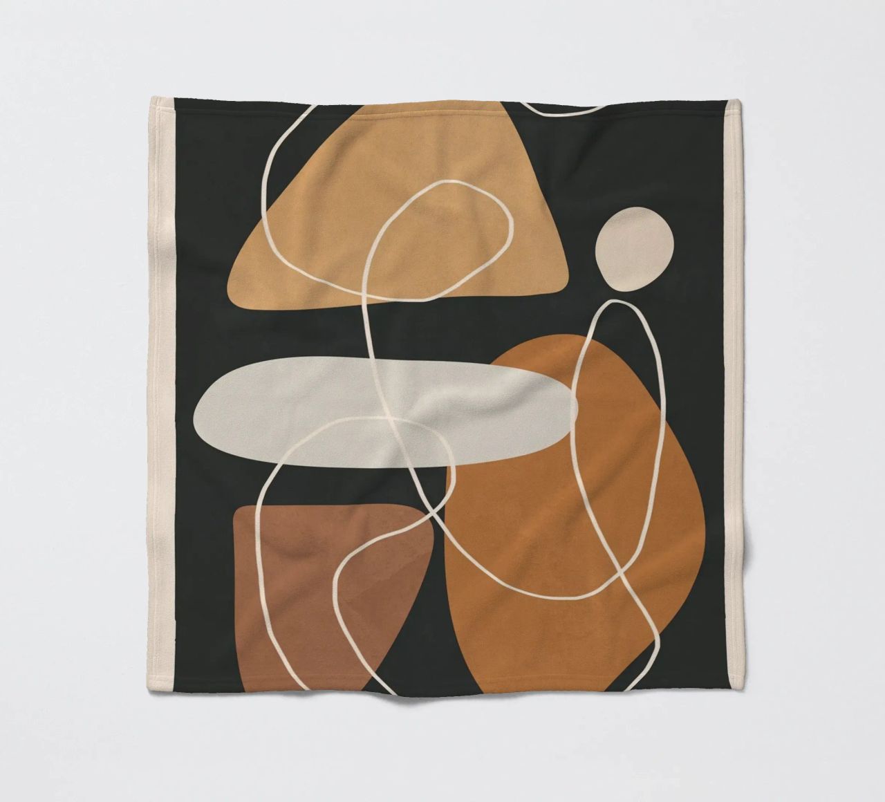 Minimal Colorful Abstract Shapes 1 coperta in pile da Flow Line