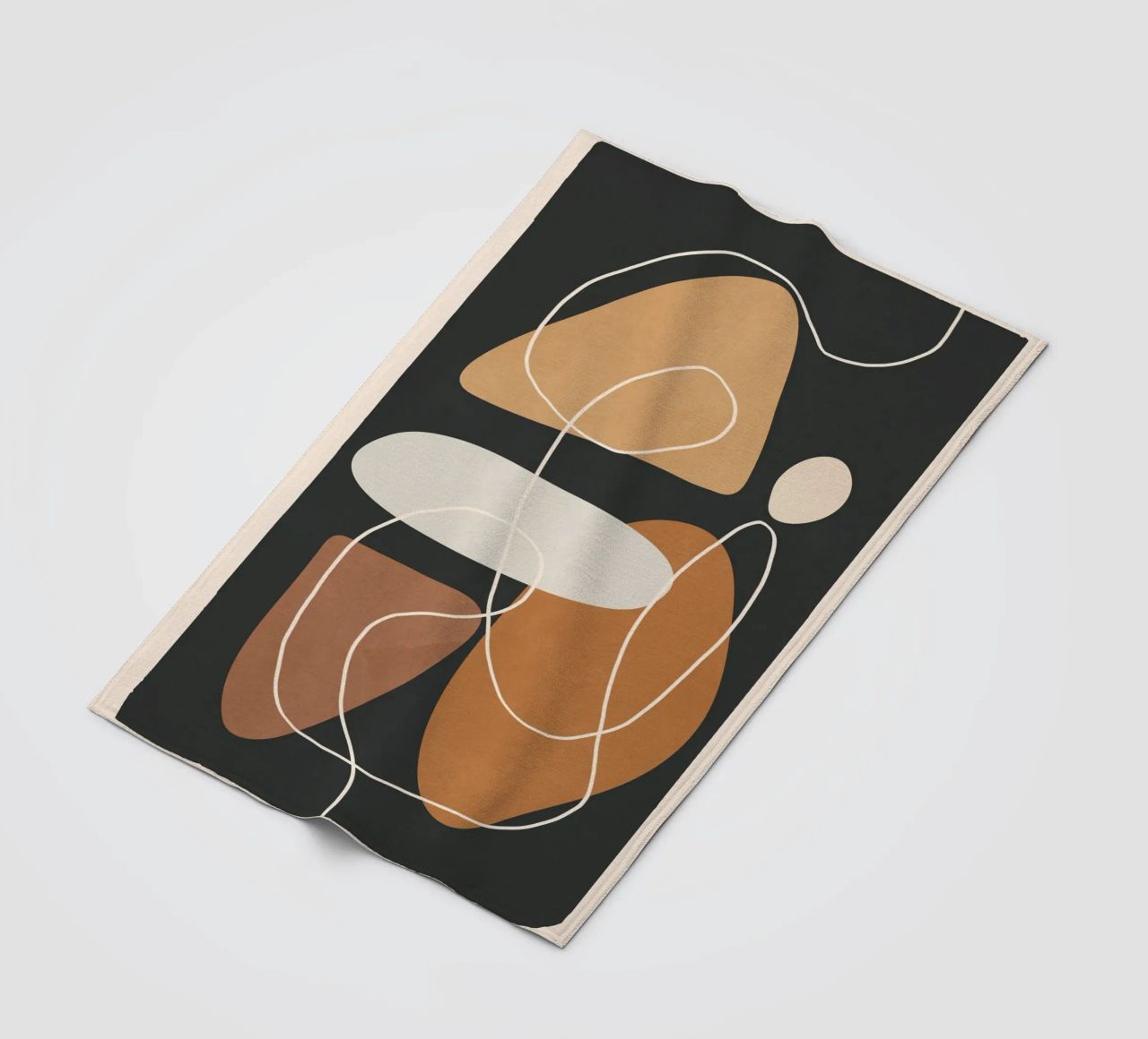 Minimal Colorful Abstract Shapes 1 coperta in pile da Flow Line