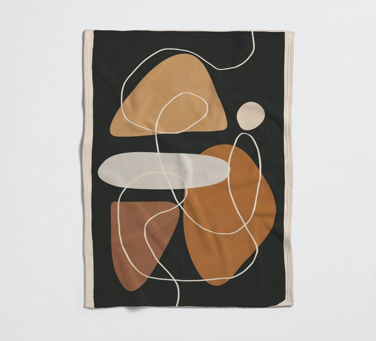 Minimal Colorful Abstract Shapes 1 coperta in pile da Flow Line