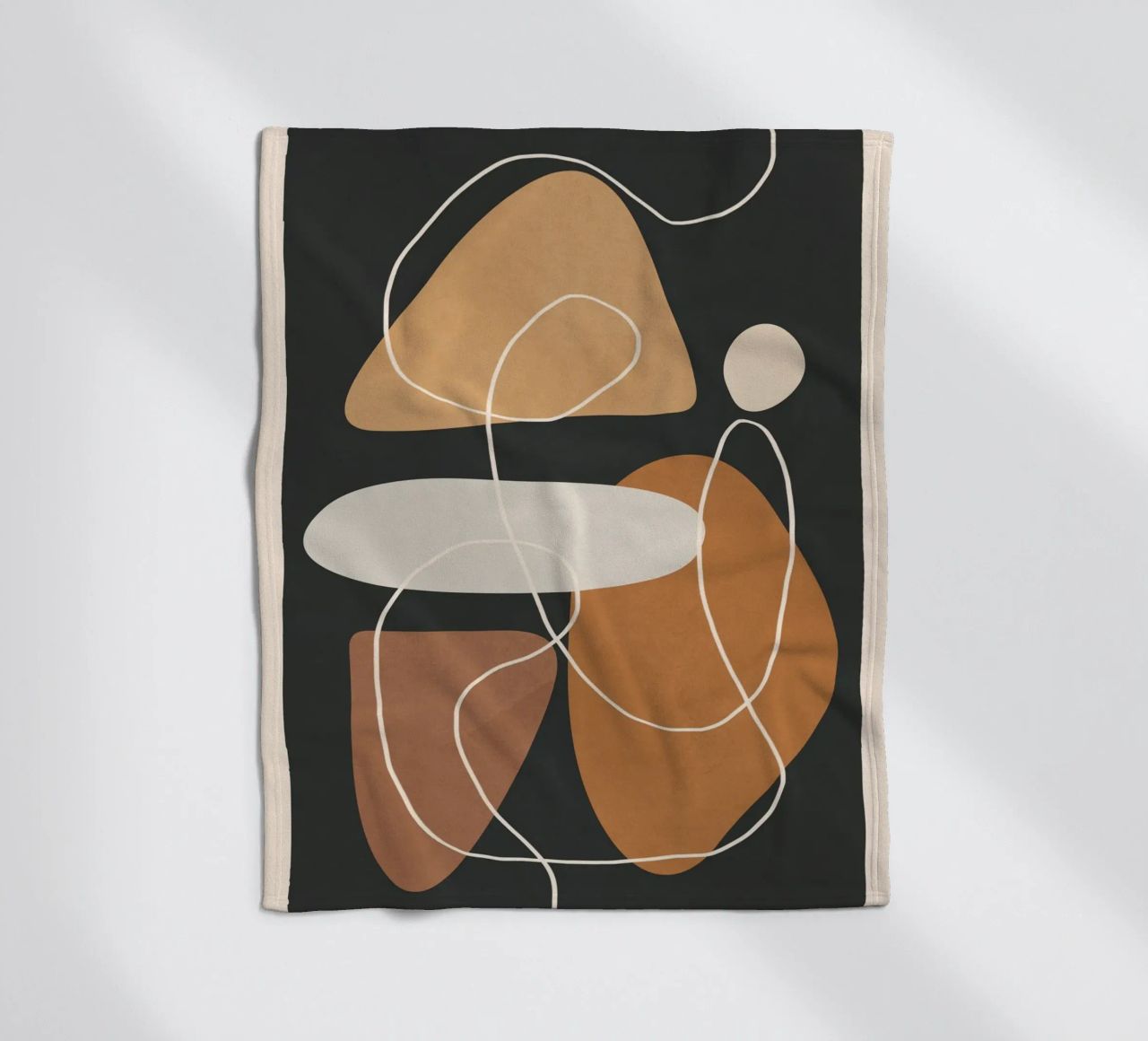 Minimal Colorful Abstract Shapes 1 coperta in pile da Flow Line