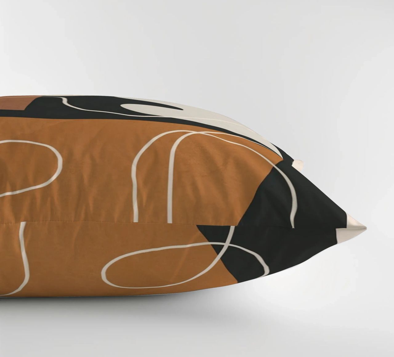 Minimal Colorful Abstract Shapes 2 cuscino da Flow Line