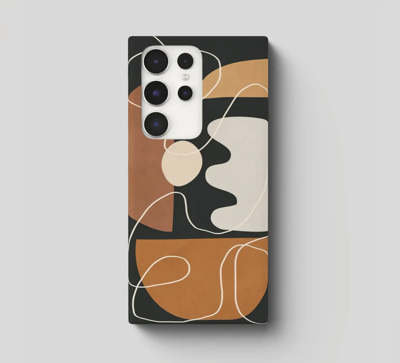 Minimal Colorful Abstract Shapes 2 cover samsung da Flow Line