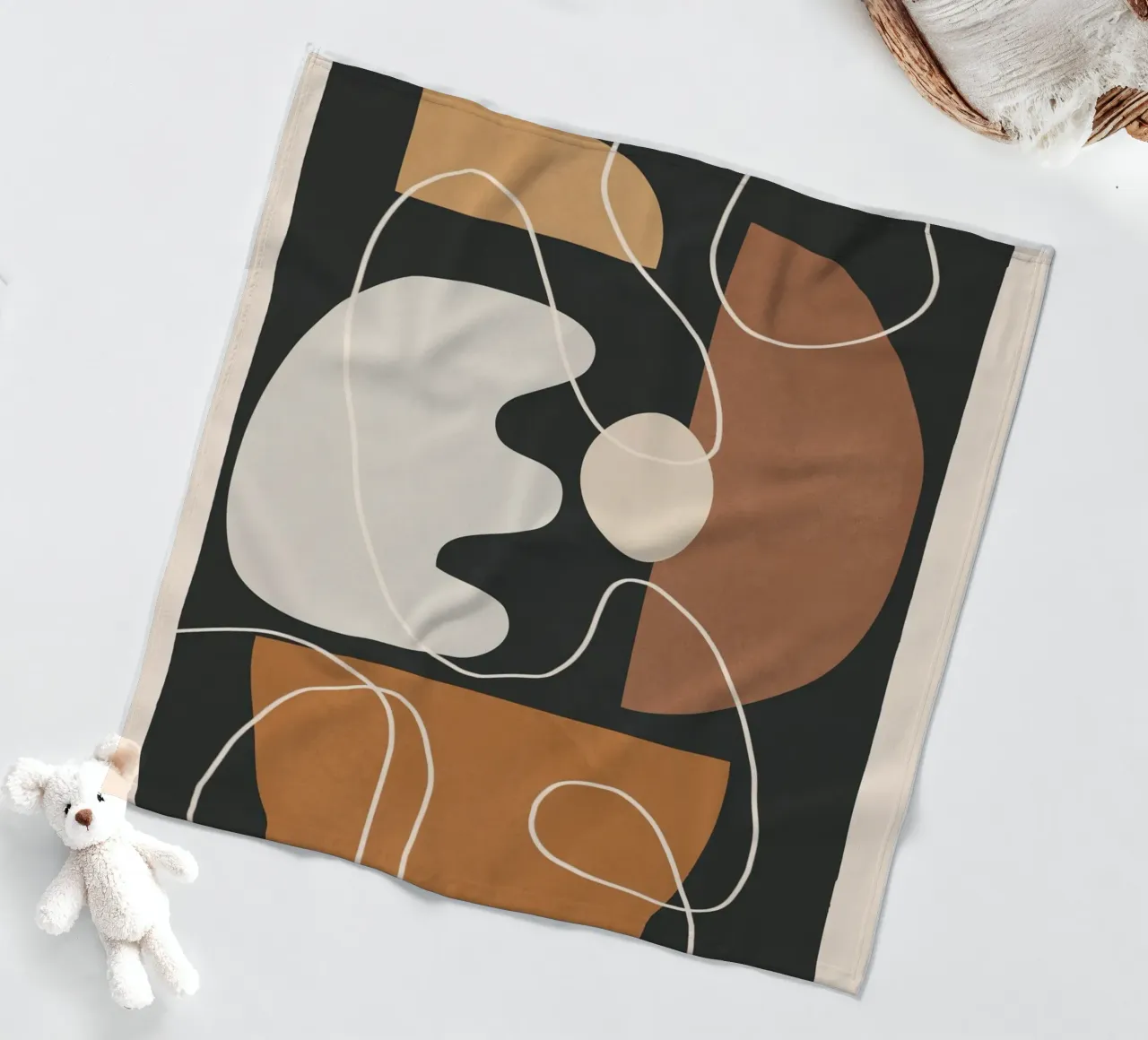 Minimal Colorful Abstract Shapes 2 coperta in pile da Flow Line