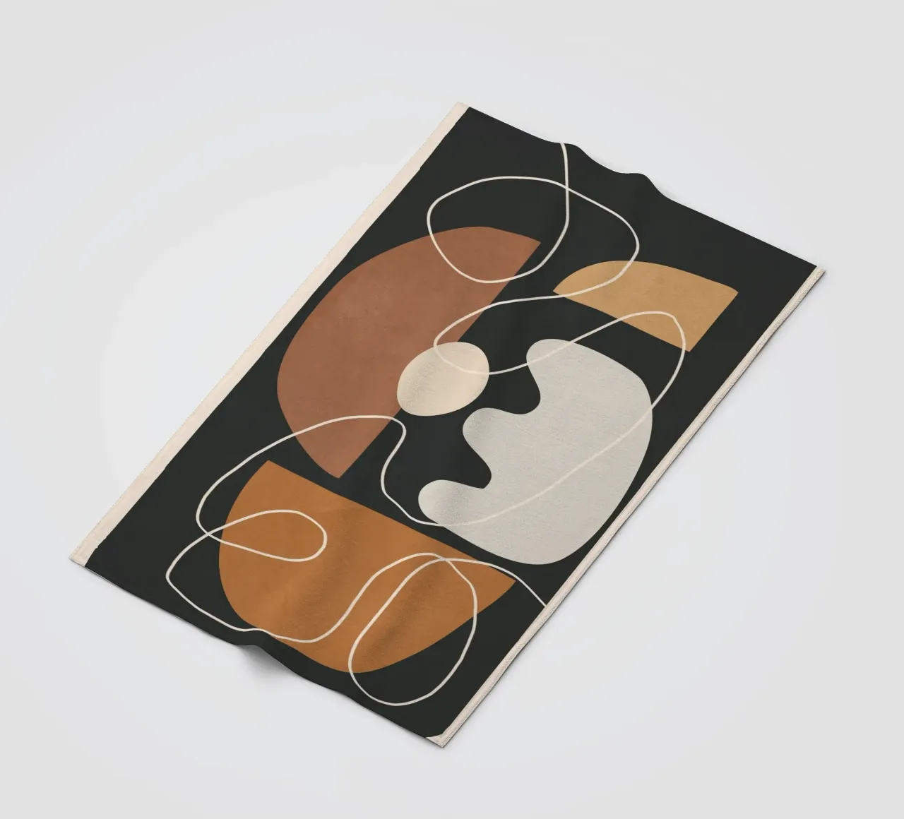 Minimal Colorful Abstract Shapes 2 coperta in pile da Flow Line