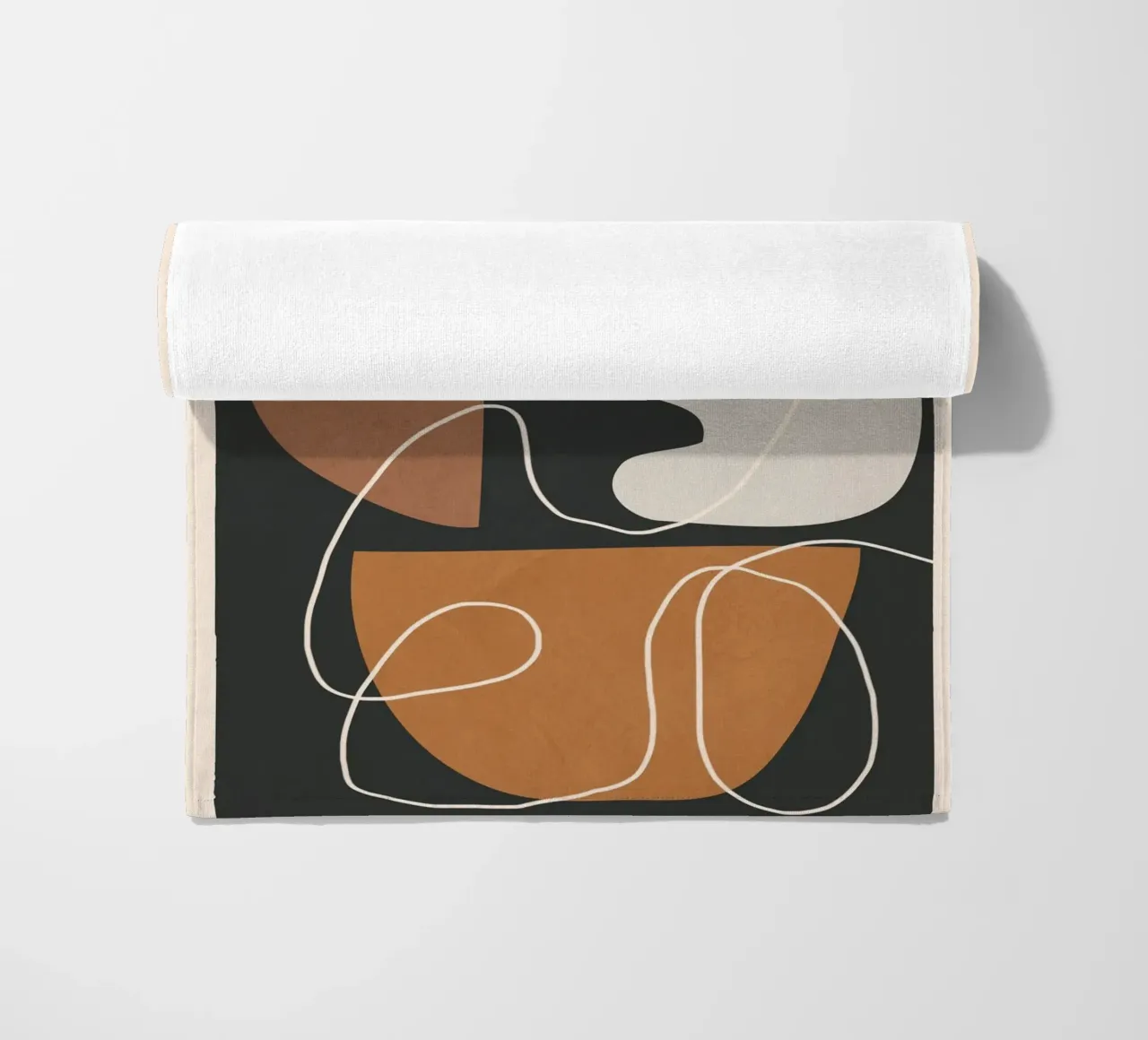 Minimal Colorful Abstract Shapes 2 telo mare da Flow Line