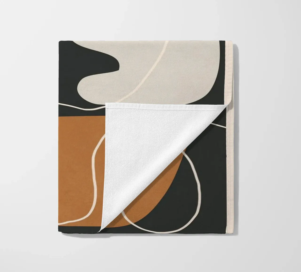 Minimal Colorful Abstract Shapes 2 telo mare da Flow Line