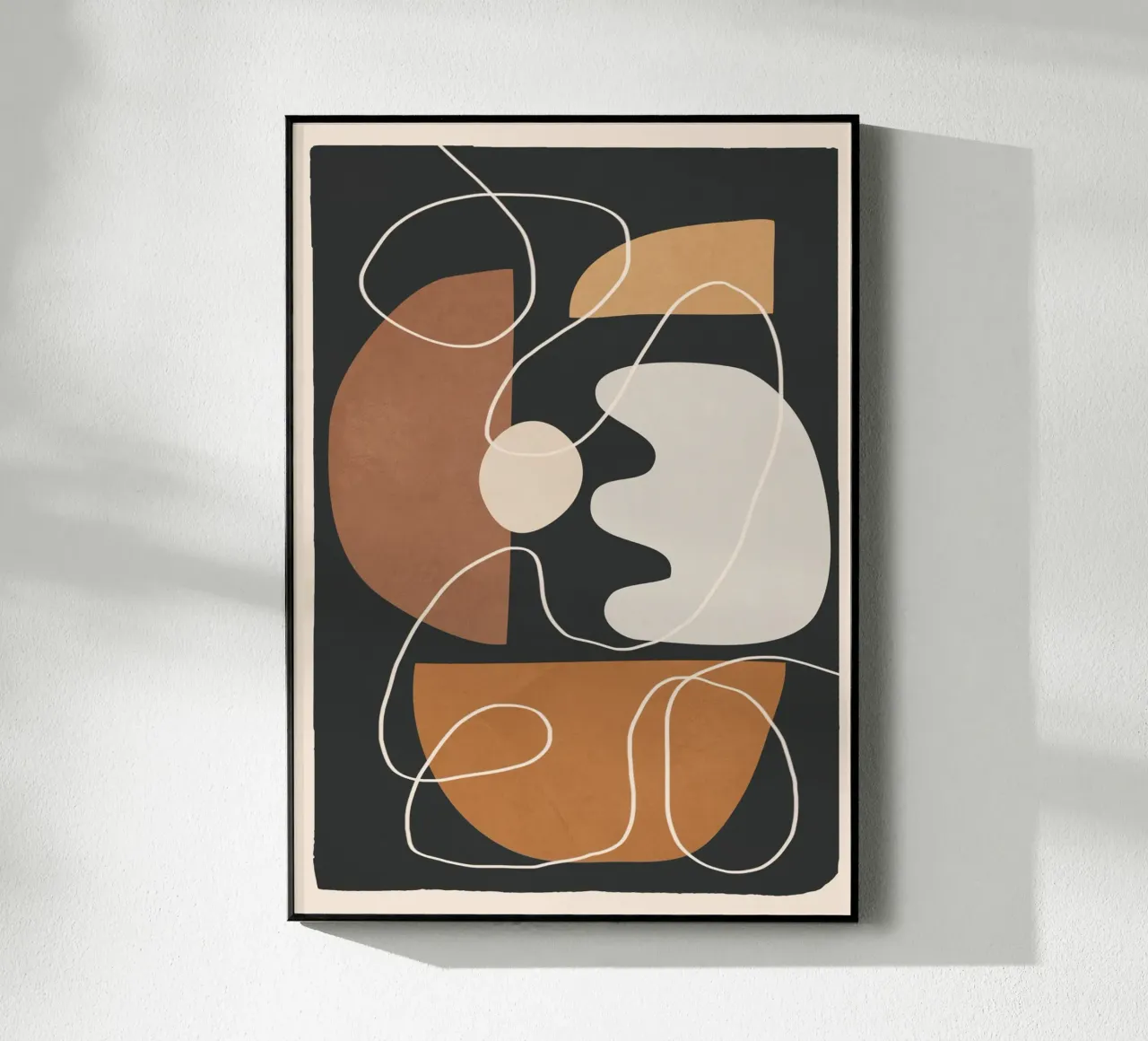 Minimal Colorful Abstract Shapes 2 plexiglas de Flow Line