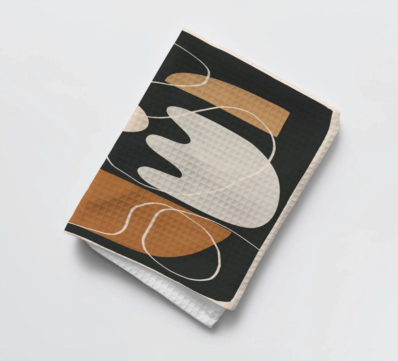 Minimal Colorful Abstract Shapes 2 canovaccio da cucina da Flow Line