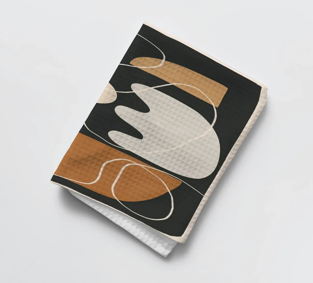 Minimal Colorful Abstract Shapes 2 canovaccio da cucina da Flow Line