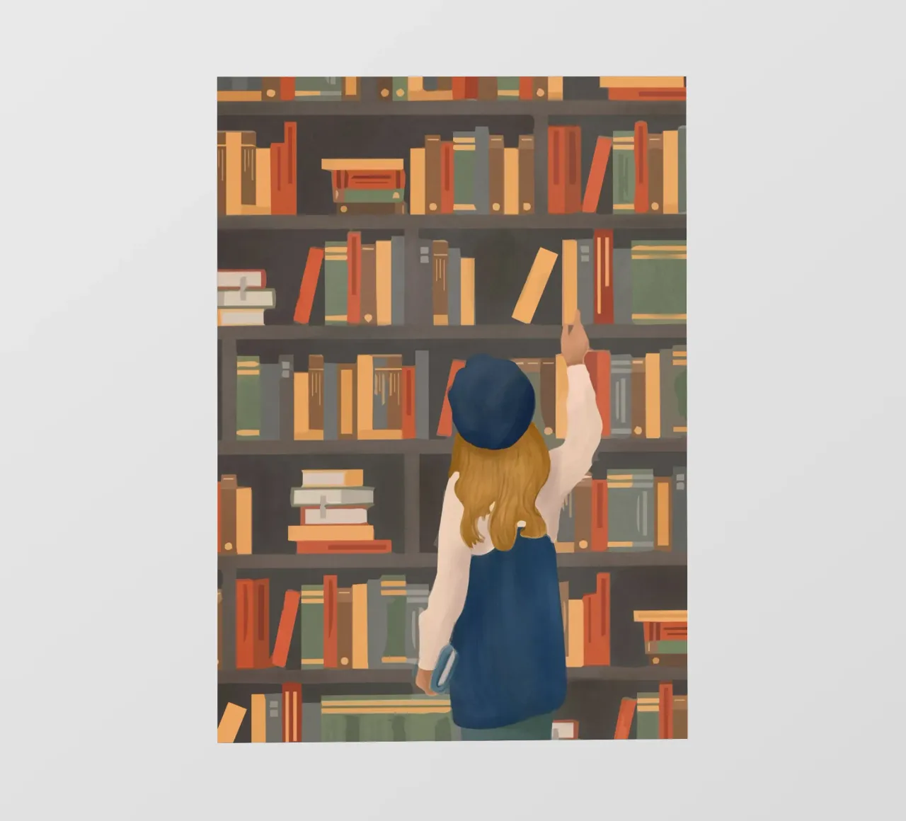 Library Love telo in pvc da Flow Line