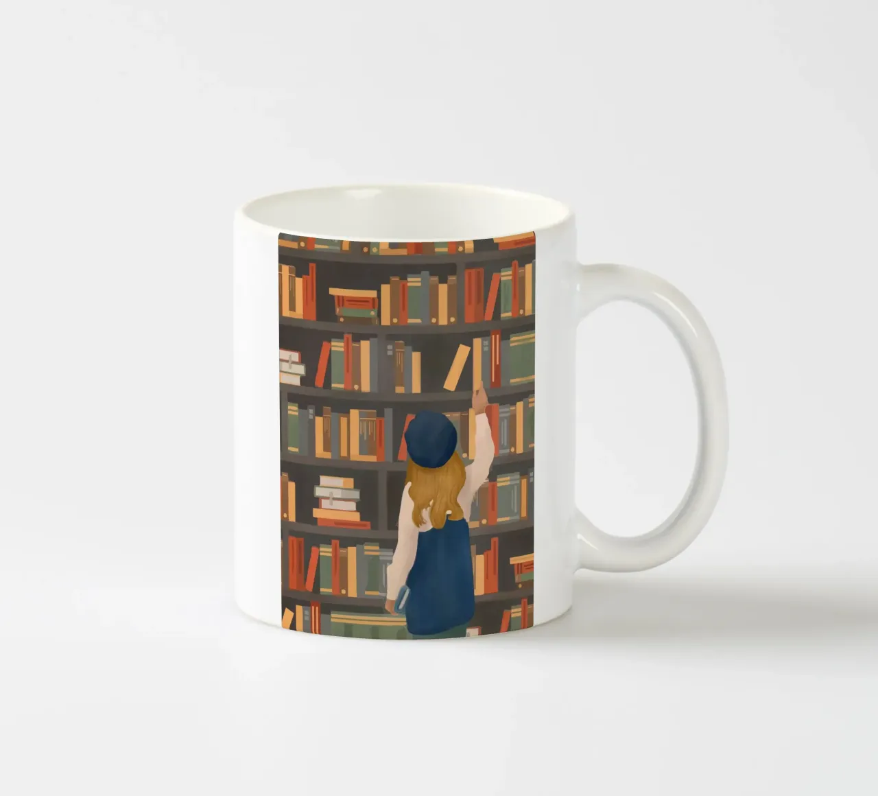 Library Love tazza in ceramica da Flow Line
