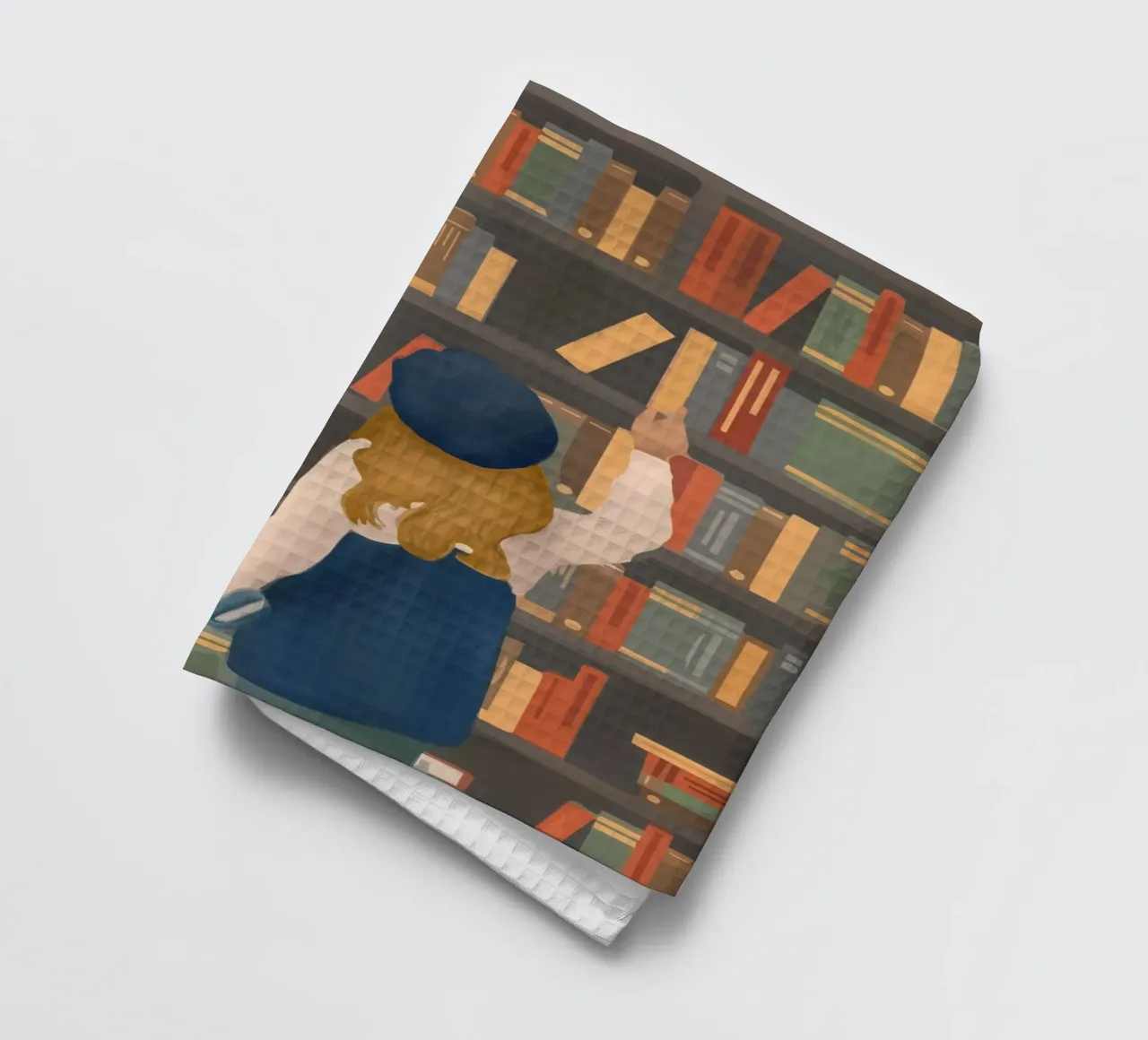 Library Love canovaccio da cucina da Flow Line