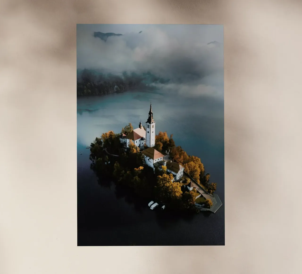 Lake Bled pellicola backlit da METROPOLIS