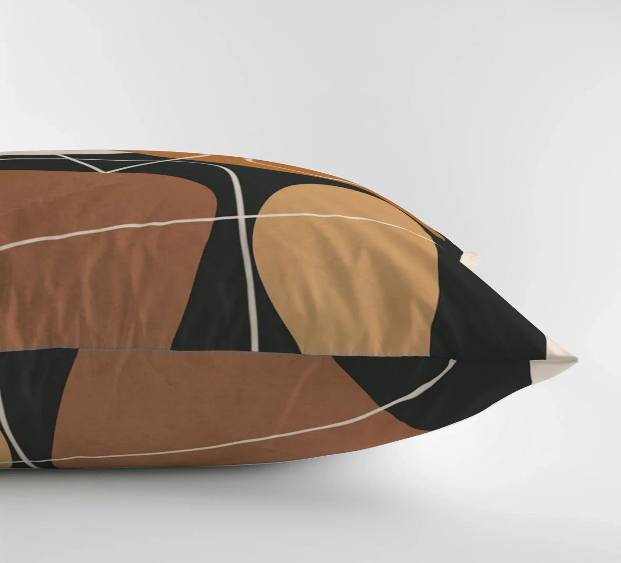 Minimal Colorful Abstract Shapes 3 cuscino da Flow Line