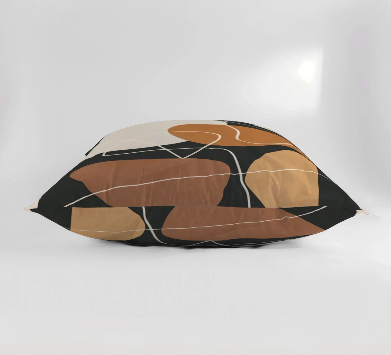 Minimal Colorful Abstract Shapes 3 cuscino da Flow Line