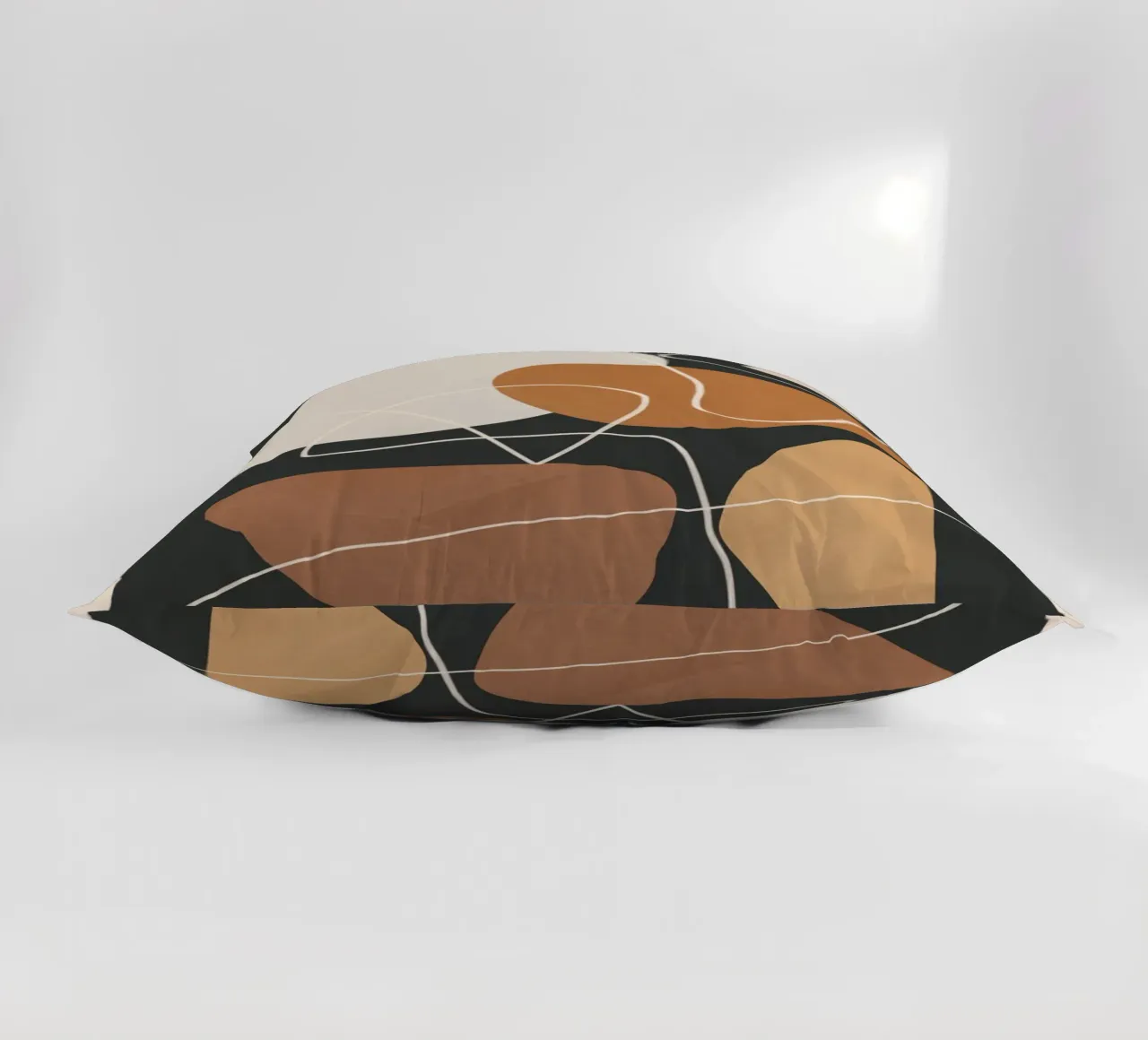 Minimal Colorful Abstract Shapes 3 cuscino da Flow Line