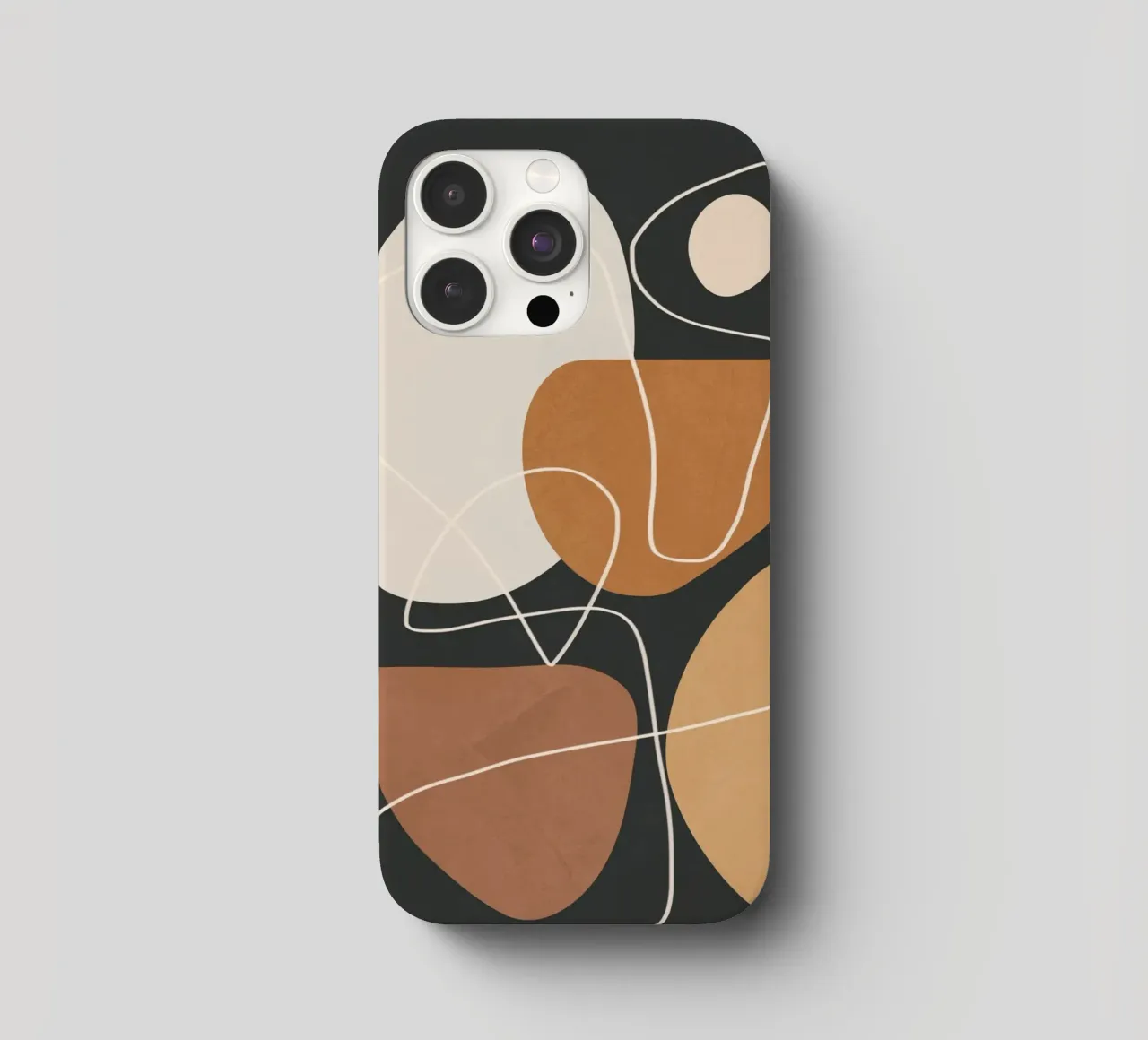 Minimal Colorful Abstract Shapes 3 cover iphone da Flow Line