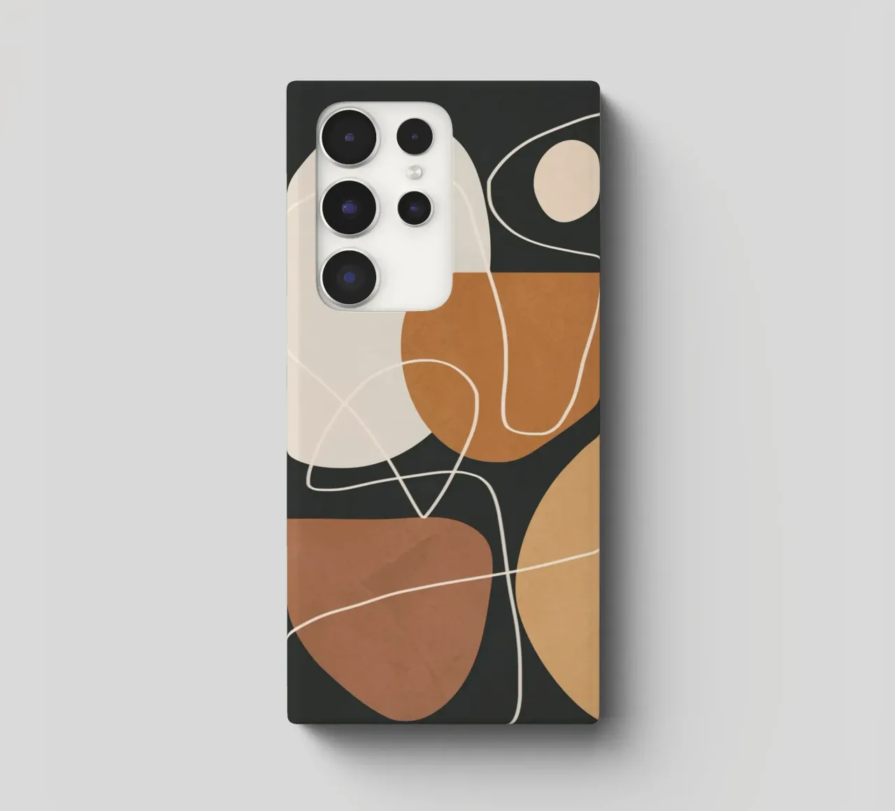 Minimal Colorful Abstract Shapes 3 cover samsung da Flow Line